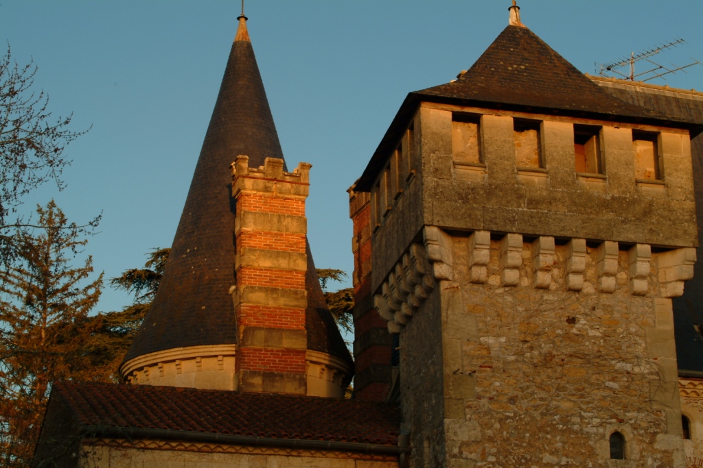 the oldest part of the Chateau from 1596